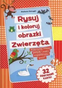 Rysuj i koloruj obrazki. Zwierzęta