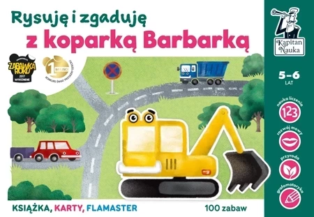 Rysuję i zgaduję z koparką Barbarką. Kapitan Nauka