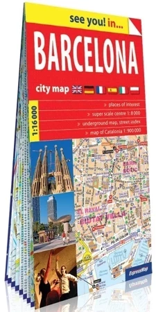 See you! in... Barcelona - plan miasta 1:16 000