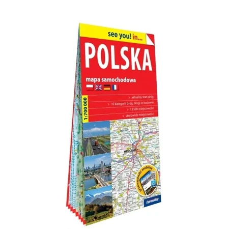 See you! in... Polska mapa samochodowa w.2025