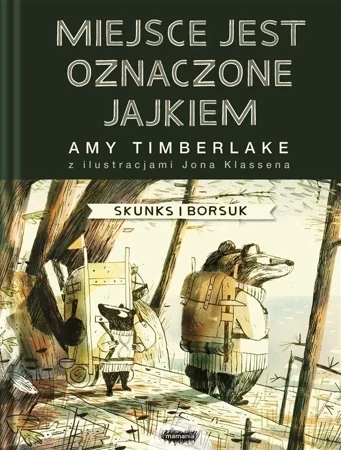 Skunks i Borsuk Tom 2. Miejsce oznaczone jest jajkiem