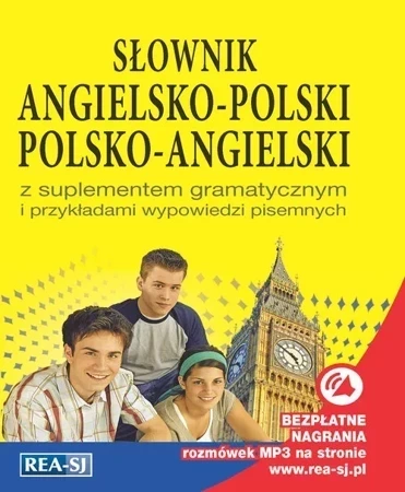 Słownik angielsko-polski, polsko-angielski z suplementem gramatycznym (dodruk 2019)