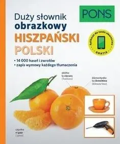 Słownik obrazkowy duży hiszpański polski w. 2