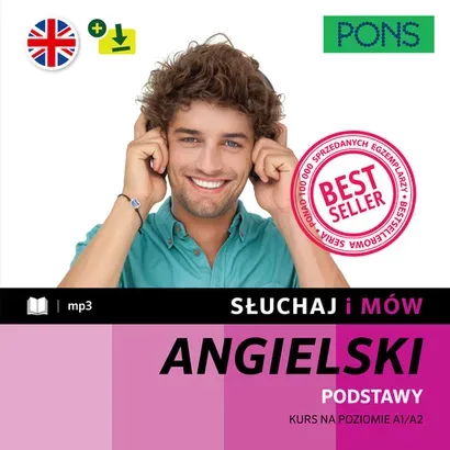 Słuchaj i mów PONS angielski A1/A2 z nagraniami w.5