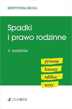 Spadki i prawo rodzinne (wyd. 4/2020)