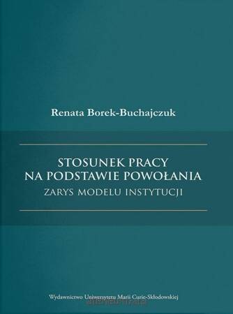 Stosunek pracy na podstawie powołania, zarys modelu instytucji