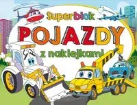 Superblok z naklejkami Pojazdy