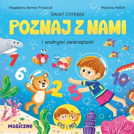 Świat cyferek poznaj z nami i morskimi stworzeniami