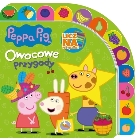 Świnka Peppa. Licz na Przyjaciół. Owocowe przygody