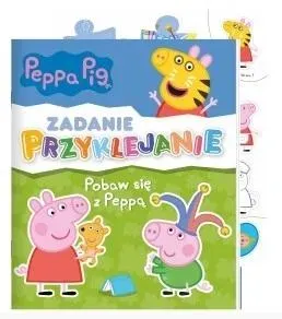 Świnka Peppa. Zadanie przyklejanie. Pobaw się z...