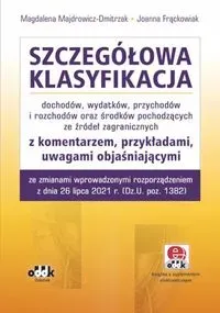 Szczegółowa klasyfikacja dochodów wydatków przychodów i rozchodów