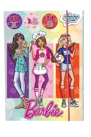 Szkicownik Barbie kariera 2 szablony