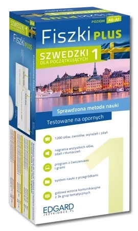 Szwedzki. Fiszki PLUS dla początkujących 1. Fiszki Plus