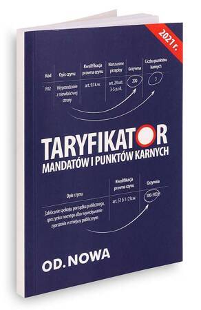 Taryfikator Mandatów I Punktów Karnych 2021