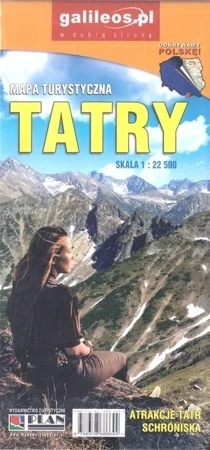 Tatry - mapa turystyczna 2021