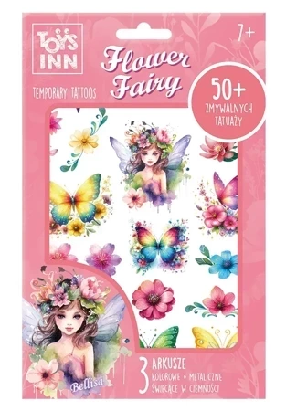 Tatuaże Flower Fairy Bellisa STN 9308