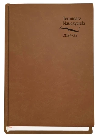 Terminarz Nauczyciela 2024/2025 MiP ciemny brąz