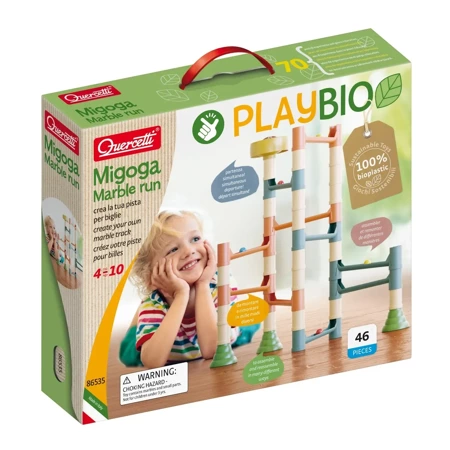 Tor kulkowy Playbio migoga marble run