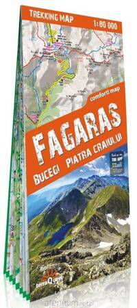 Trekking map Góry Fagaraskie/Faragas 1:80 000