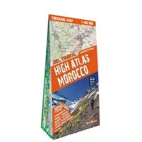 Trekking map High Atlas Morocco 1:100 000 lam