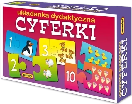 Układanka dydaktyczna - Cyferki