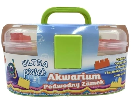 Ultra Piasek walizka 1kg Podwodny zamek