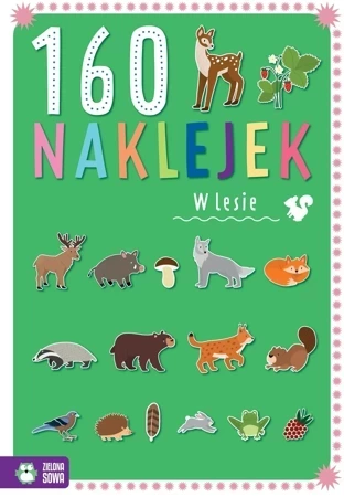 W lesie. 160 naklejek