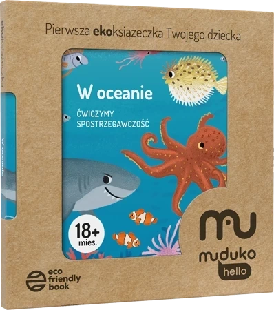 W oceanie. Ćwiczymy spostrzegawczość 18 mies.+ Pierwsza ekoksiążeczka Twojego Dziecka