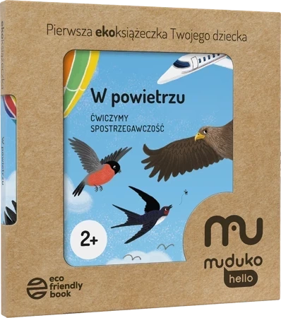 W powietrzu. Ćwiczymy spostrzegawczość 2+ Pierwsza ekoksiążeczka Twojego Dziecka