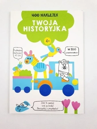 W zoo z niedźwiadkiem. Twoja historyjka + 400 naklejek