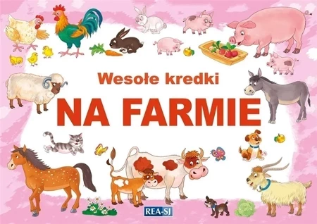 Wesołe kredki. Na farmie