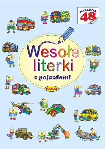 Wesołe literki z pojazdami