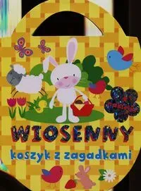 Wiosenny koszyk z zagadkami + naklejki