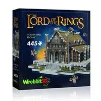 Wrebbit 3D puzzle Władca Pierścieni Złoty Dwór Edoras 445 elementów