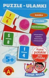 Zabawa i Nauka - Puzzle Ułamki ALEX