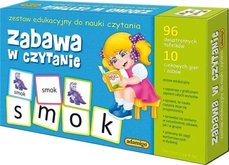 Zabawa w czytanie - zestaw edukacyjny