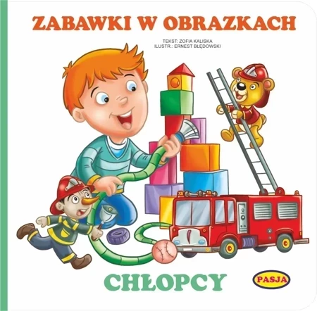 Zabawki w obrazkach. Chłopcy