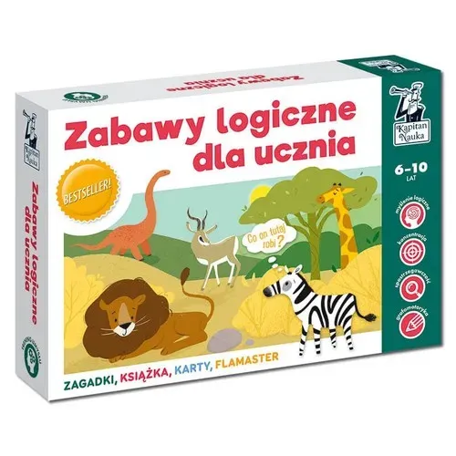 Zabawy logiczne dla ucznia. Kapitan Nauka wyd. 3