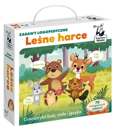 Zabawy logopedyczne. Leśne harce 3-7 lat