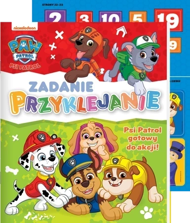 Zadanie Przyklejanie. Psi Patrol gotowy do akcji