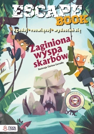 Zaginiona wyspa skarbów. Zgaduj, rozwiązuj, wydostań się. Escape Books