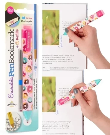 Zakładka długopis+ wkłady Doughnut Pen Boomkark