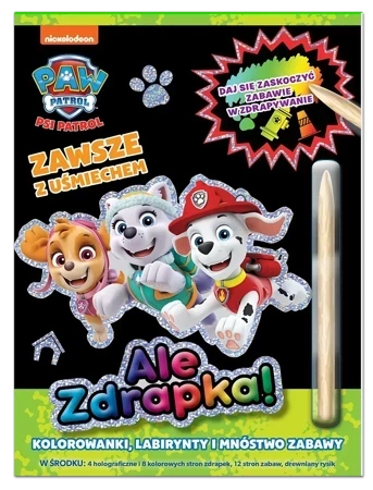 Zawsze z uśmiechem. Psi Patrol. Ale zdrapka