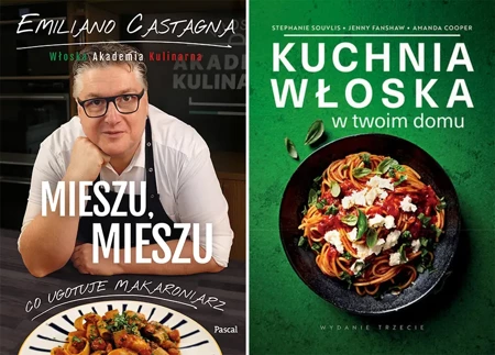 Zestaw 2w1 Mieszu, Mieszu. Włoska Akademia Kulinarna + Kuchnia włoska w twoim domu