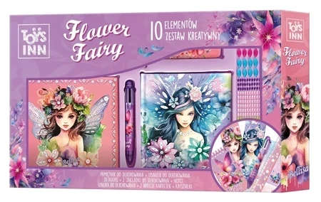 Zestaw kreatywny Flower Fairy 10 elementów STN 9339