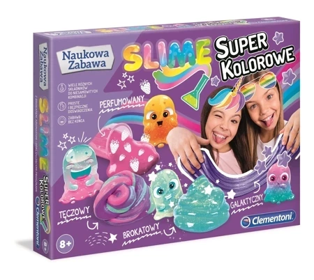 Zestaw super kolorowe Slime 50636