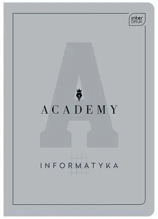 Zeszyt A5/60K kratka Inforrmatyka Academy (10szt)