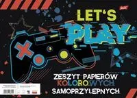 Zeszyt papierów kolorowych samoprzylepnych B4/8K