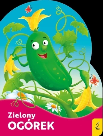 Zielony ogórek. Wykrojnik