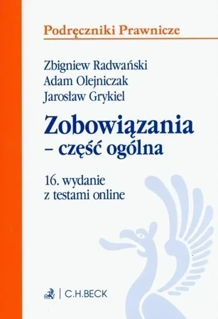 Zobowiązania - część ogólna z testami online w.16